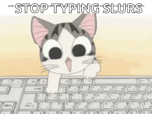 Hacker Cat Hacking GIF