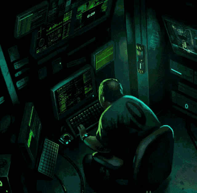 Hacker Computer GIF