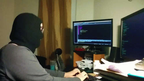 Hacker Meme GIF. This 498 x 280 animated GIF is part of our im in hacker collection. Related themes include hacker, meme, you can do it. Created by…