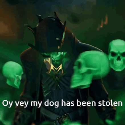 Hades Fortnite GIF. This 439 x 439 animated GIF is part of our oy vey collection. Related themes include fortnite. Created by DukeMeranien. View the…
