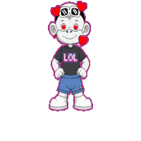 Haha Lol Sticker