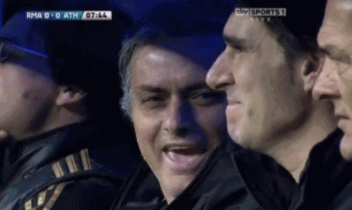 Haha Mourinho GIF. This 498 x 298 animated GIF is part of our jose mourinho collection. Related themes include haha, laughing. Created by NobleDame. View…