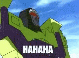Haha No GIF. This 304 x 224 animated GIF is part of our hahaha no transformers collection. Related themes include haha, no, transformers. Created by…