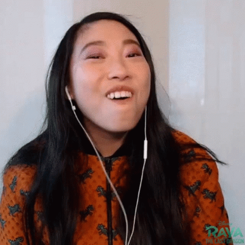 Hahaha Awkwafina GIF