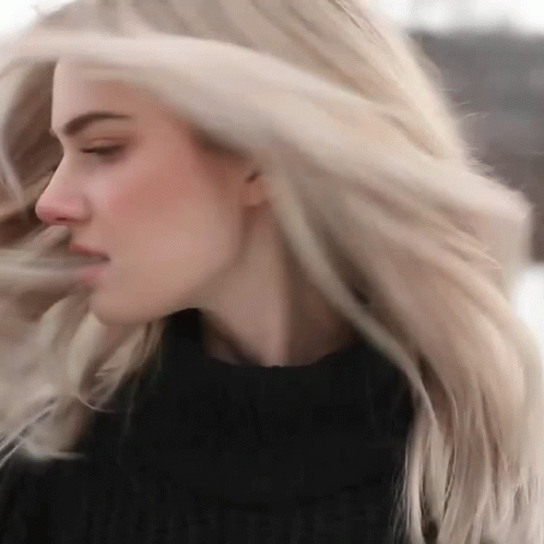Hair Flip Hair GIF