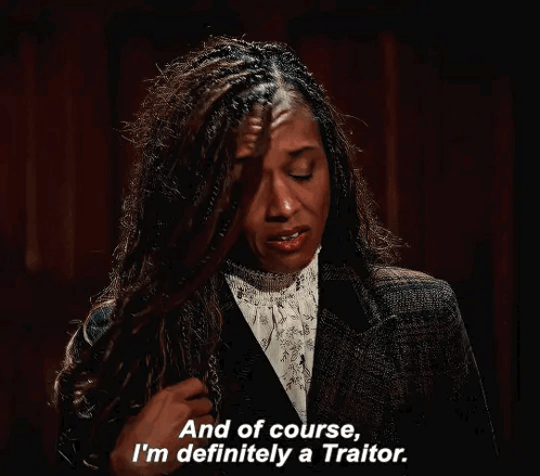 Hair Flip The Traitors GIF