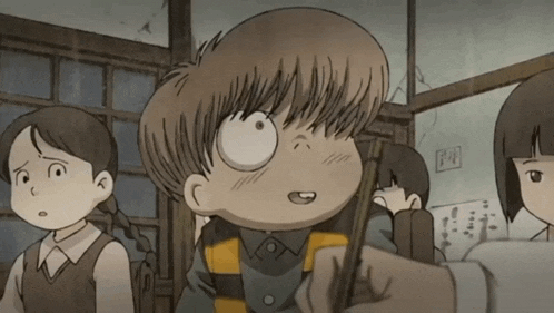 Hakaba Kitaro Blush GIF