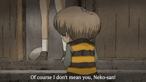 Hakaba Kitaro Neko GIF