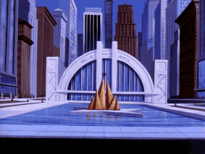 Hall Of Justice Justice League GIF
