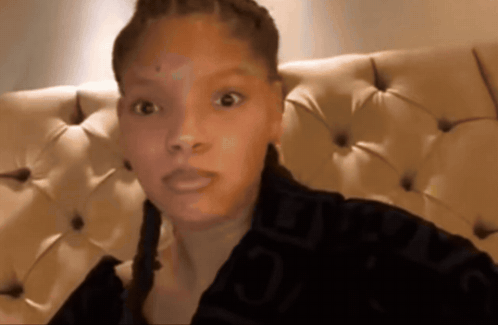 Halle Halle Bailey GIF. This 498 x 325 animated GIF is part of our disgusted reaction collection. Related themes include shocked. Created by amani_. View…