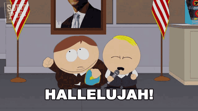 Hallelujah Butters GIF