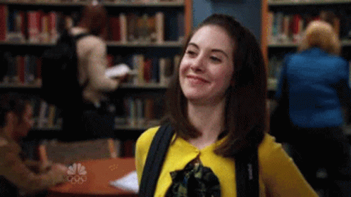 Hallo Annie Edison GIF