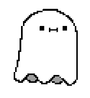 Halloween Ghost Sticker