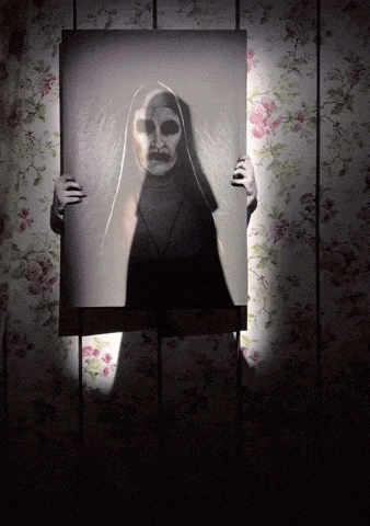 Halloween The Nun GIF
