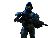 Halo Reach Spartan Sticker
