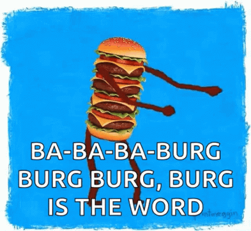 Hamburger Burger Day GIF