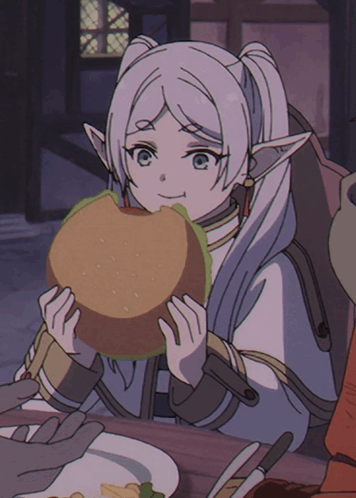 Hamburger Frieren GIF