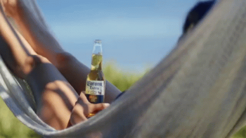 Hammock Corona GIF. This 498 x 280 animated GIF is part of our cerveza corona collection. Related themes include beer, holiday, ocean. Created by…