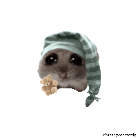 Hampter Sad Sticker