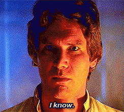 Han Solo GIF. This 244 x 220 animated GIF is part of our han solo i know collection. Related themes include love, love you, star wars. Created by…