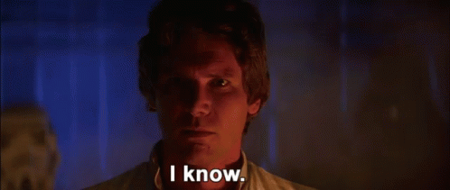 Han Solo Harrison Ford GIF. This 498 x 211 animated GIF is part of our han solo i know collection. Related themes include star wars. Created by cali7. View…