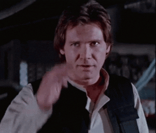 Han Solo Star Wars GIF