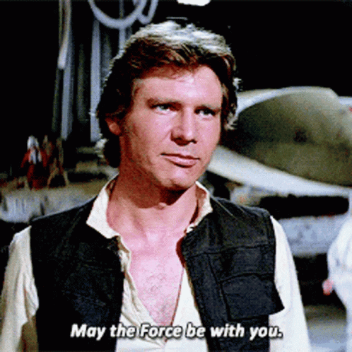 Han Solo Star Wars GIF. This 498 x 498 animated GIF is part of our may the schwartz be with you collection. Related themes include may the force be with…