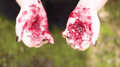 Hand Blood Like GIF