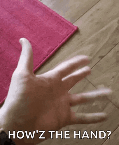 Hand Shake Arnold GIF