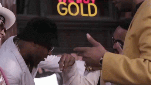 Hand Shake Bruno Mars GIF
