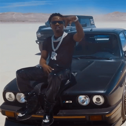 Hand Sign Roddy Ricch GIF