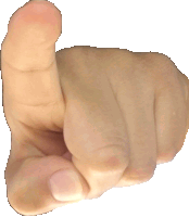 Hand Troll Face Sticker