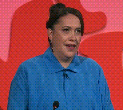 Hand Up Kura Forrester GIF
