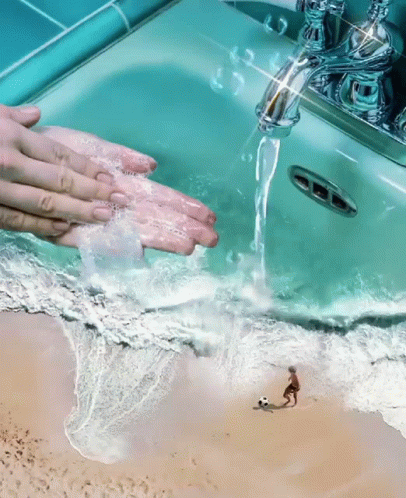 Hand Washing GIF. This 406 x 498 animated GIF is part of our lavado de manos collection. Created by pgangwani35. View the original animation, share it, or…