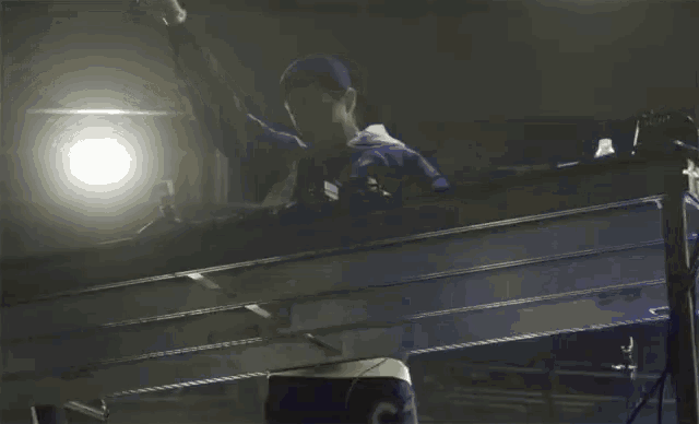 Hands Up Strobe Light GIF