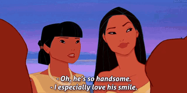 Handsome Pocahontas GIF