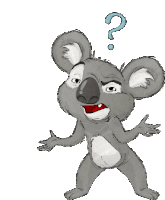 Hangouts Koala Sticker