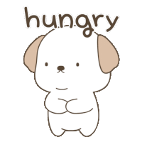 Hangry Hunger Sticker