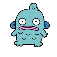 Hangyodon Sanrio Sticker