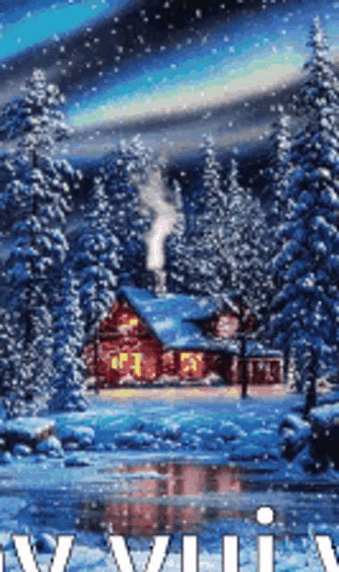 Hanh Phuc Snowing GIF