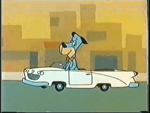 Hanna Barbera Huckleberry Hound GIF
