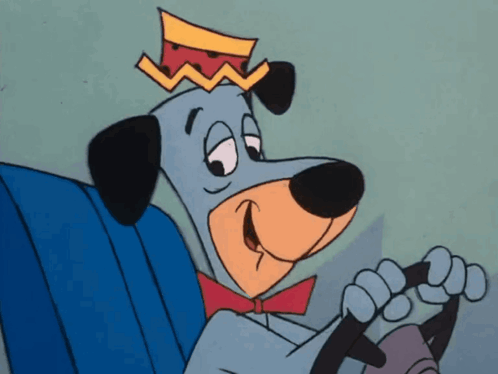 Hanna Barbera Huckleberry Hound GIF