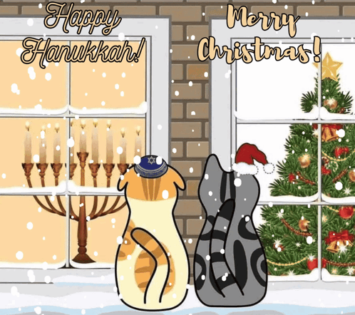 Hanukkah Christmas GIF
