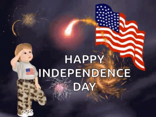Happy 4th July GIF
