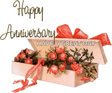 Happy Anniversary Anniversary Flowers GIF. This 364 x 302 animated GIF is part of our marriage anniversary wishes collection. Related themes include happy…