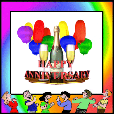 Happy Anniversary Anniversary Poster GIF