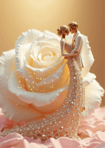 Happy Anniversary Couple Hug GIF