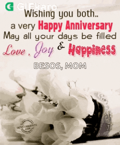 Happy Anniversary Gifkaro GIF
