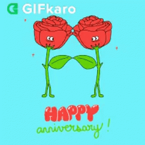Happy Anniversary Gifkaro GIF