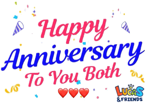 Happy Anniversary Happy Anniversary To Both Of You GIF. This 480 x 340 animated GIF is part of our marriage anniversary wishes collection. Related themes…
